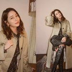 이병헌 또 반하겠네‥이민정, 트렌치코트 입은 가을 여신