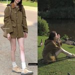 [모두드루와] 강민경, 자연광 아래 무결점 피부 자랑…'눈부신 청순미