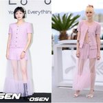 김고은vs크리스틴 스튜어트, 핑크 <b>인간샤넬</b> 대결..'같은 옷 다른...