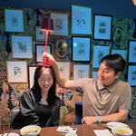 차린 <b>앤디</b>, 후덕해진 이유 있었네..이은주 생일파티 포착 [핫피플]