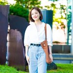 [사진]문채원, 내추럴한 청바지룩 ‘청순美 가득’