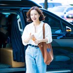 [사진]문채원,'단아한 미소와 함께 출근'