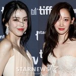 [드루와] 한소희·전종서, 비슷하게 또 다르게..토론토서 드레스...