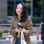 뉴진스는 안 왔는데..민희진, 하이브와 260억 풋옵션 소송 출석...