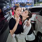 문원’ 신지, 결혼 선배 에일리 만났네..“너무 좋아”