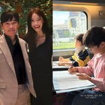 임창정서하얀, 자식농사 성공 예약…훈남 아들들, 기차에서도 <b>연필</b> 안...