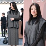 '<b>반전</b> 매력' 드레스 벗고 시크 입은 한효주 [뷰하인드]