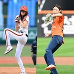 ‘유니폼 풀착’ 2012 한혜진<b>vs</b>‘스파이크 신은’ 2025 한혜진...