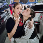 신지, <b>문원</b> 어쩌고…공공장소서 뽀뽀 포착 "만나는 거 너무 좋아"...