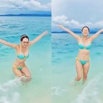 [드루와] 오정연, 필리핀서 뽐낸 <b>민트</b> 비키니 자태.."아름다운...