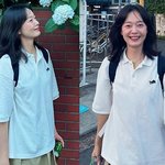 이광수이선빈' 숨은 <b>큐피드</b> 있었다… 두 사람 이어준 여배우, 셔츠룩