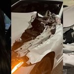 '돌싱글즈3' 변혜진, 교통사고로 차량 반파..처참하게 찢겨