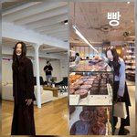 고현정, <b>뉴욕</b> 빵집 접수…얼굴만 한 빵에 ‘폭소 셀카’