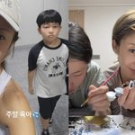 이지현, 남매 '<b>라이</b>딩+숙제' 주말이 <b>더</b> 바쁜 '싱글맘'..."끝이...