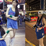 '다이아 시절 소환' 정채연, 농구 유니폼+풋풋 비주얼 '그 시절...