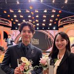 아나, 박보검 옆자리 꿰찼다 “<b>투샷</b> 부럽다고, 축하 많이 받아”