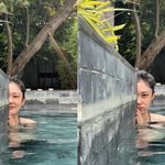 44세 장나라, 수영장서 '동안 미모' 과시