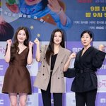 [T포토] 조아람-이선빈-라미란 '워맨스, 기대해'