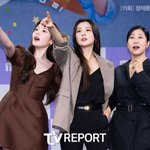 [T포토] 조아람-이선빈-라미란 '저기에 <b>달</b>이 있어'