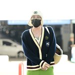 [현장포토] "아무나 소화 못 해"…지드래곤, <b>복고풍</b> 패션