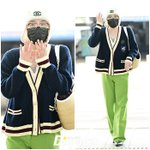 [현장포토] "스타일이 판타스틱"…지드래곤, 파격 <b>공항룩</b>