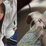 윤은혜, 걱정 부르는 근황‥링거 투혼 “아프지 말자