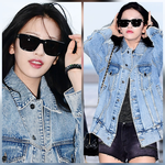 안유진, 공항이 런웨이…흩날린 머리카락에도 ‘예쁨 투척’