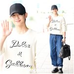 [드루와] [현장포토] "오늘도, 훈남선배"…정해인, 남친룩의...