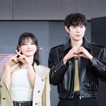 [현장포토] "설레는 키 차이"...김유정·김영대, 넘사벽 <b>케미</b>