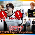 ! 모양?! D-3!! <b>MONDAY</b>!!! 궁금해요~???(출국)[뉴스엔TV]