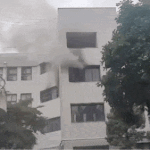 고등학교 불 학생 1명 교사 1명 부상 1100여명 긴급 <b>대피</b>