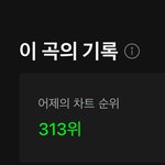 해찬 멜론 음원 순위 <b>처참</b>