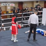 설인아, <b>복싱</b> 대회서 쓰러졌다...구급차로 병원 이송 "다리 안...