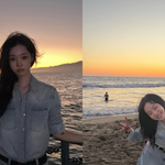 윈터, 청청패션이 이렇게 사랑스러울 수가? 환한 미소에 팬심 폭발