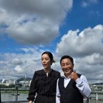 김병만, 큰 키의 아내 옆에서 '엄지척'…결혼식 비하인드 포착 [해시태그]