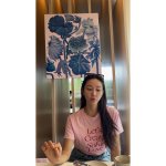 “과식의 여운에 잠시 멈췄다”…한그루, 분홍빛 일상→편안함 속 <b>나른</b>함