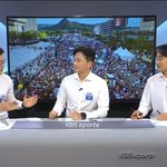 '박시은' 진태현, 마라톤 해설위원 깜짝 데뷔 "스포티비 보고있나"...