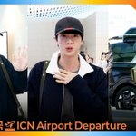 <b>BTS</b> ‘진’, 잠 한숨 못 자도 비주얼이 월와핸 왕자님 (출국)[뉴스엔TV]