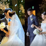 최연수, '띠동갑' 김태현과 백년가약 맺었다...父최현석 손잡고...