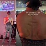 ‘50대’ 김혜수, 자기 관리 美쳤다! ‘王’자 새긴 등 근육에...