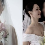 '출산 1년 만 결혼' <b>이유영</b>, 새신랑 얼굴 공개 "행복이 가득"...