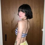 <b>AOA</b> 출신 지민, '뼈말라' 비키니 몸매 자랑..온몸 가득 '문신'...