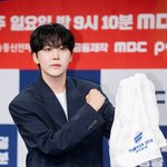 [현장포토] "성덕 된 배구찐팬"…승관, 귀요미 뿌매니저