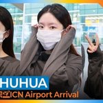 아이들 슈화, 수수함 속에 빛나는 청순 아우라 (입국) [뉴스엔<b>TV</b>]