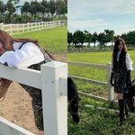  '목장 아가씨'<b>로</b> 변신…말도 반할 '가을 여신' 미모 [해시태그]