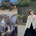 <b>박소담</b>, '한예종 동기' 이유영 결혼식 참석 "언니 숏컷 너무 예뻐"