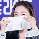 [포토] 한선화 눈물, 울다가 웃는 대폭소