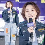 [포토] 박경림, 대환장 라이더 룩