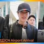방탄소년단 ‘진’, 역시 월드와이드 <b>핸섬</b>! 공항이 빛나는 순간✨(입국)...