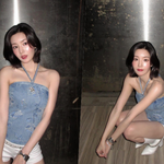 [모두드루와] 권은비, 홀터넥에 드러난 '직각 어깨'…무<b>보정</b> 컷 맞아?